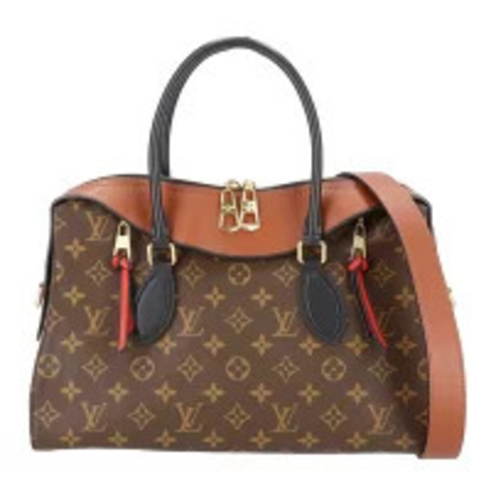 LOUIS VUITTON Tuileries Tote Bag Monogram Caramel